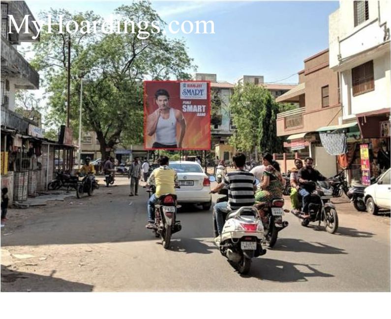 OOH Billboard Agency in India, Highway Unipole advertising in Ahmedabad, Hoardings Agency in Vejalpur Railway crossing in Ahmedabad